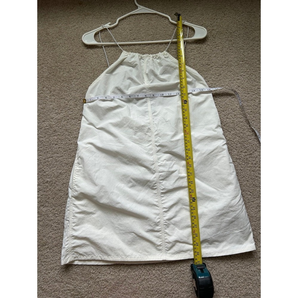 Zara Ivory Halter Mini Dress S - Picture 9 of 11